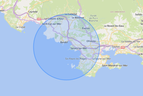 Ma zone d'intervention