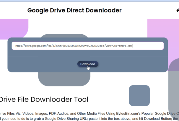 How to skip google's virus scan for large files