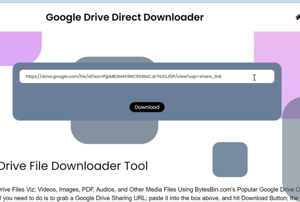 How to skip google's virus scan for large files