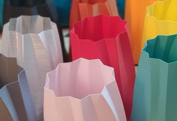 Pêle-mêle de couleurs pour les lampes Éléonore