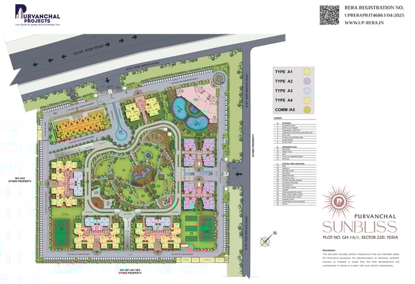 Residential Site Plan with best amenities: https://purvanchal-project.com/