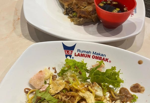 pakej padang makanan