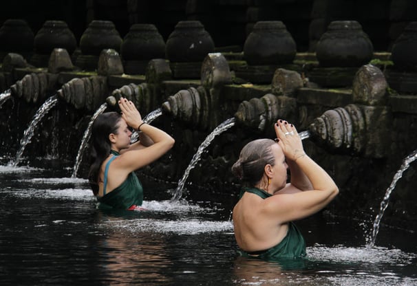 Balinese Water Purification Ceremony