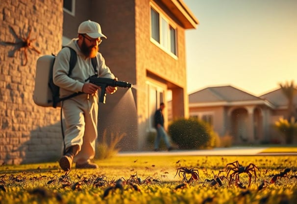 مكافحة الحشرات المنزلية بالرياض