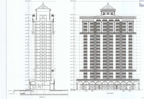 Original Architectural plan:Innovative design and modern layout.Sustainable and eco friendly.