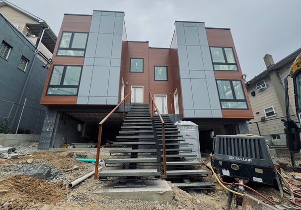 New 3 story house pending site work