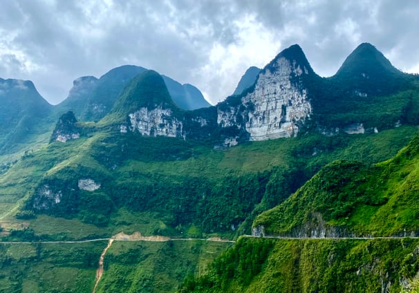 Ha Giang loop on a motorbike