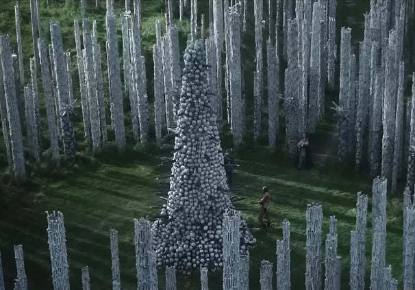 First look at The Bone Temple in the 28 Years Later trailer.