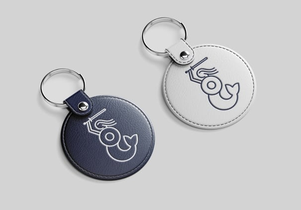 Sirene Chocolate key rings