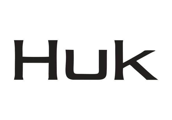 a huk logo with the word huk