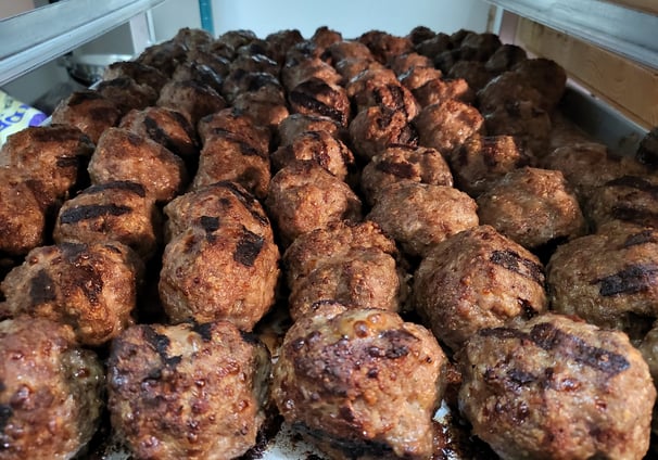 Charbroiled Meatballs