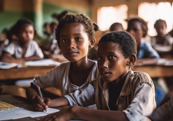 local school in Madagascar