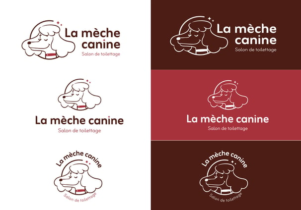 Qu'est-ce qu'une identité visuelle - La mèche canine - Amy blog graphique