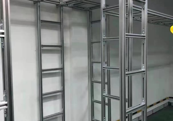 Escadas de cabos de alumínio