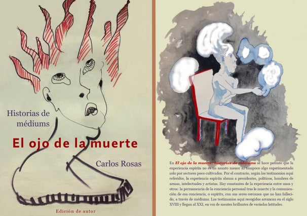 Libro digital, El ojo de la muerte: historias de médiums, Carlos Rosas 