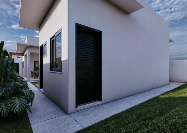 Projeto residencial moderno em Itu - Aborin Arquitetura