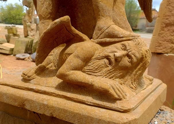 escultura Piedra Barichara