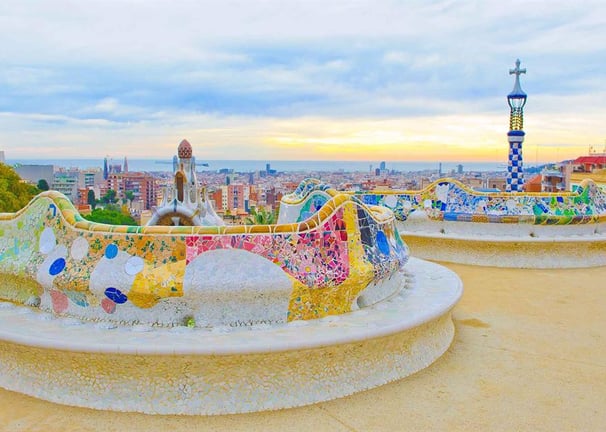 Parc Güell, Barcelona, Spain. 20th century