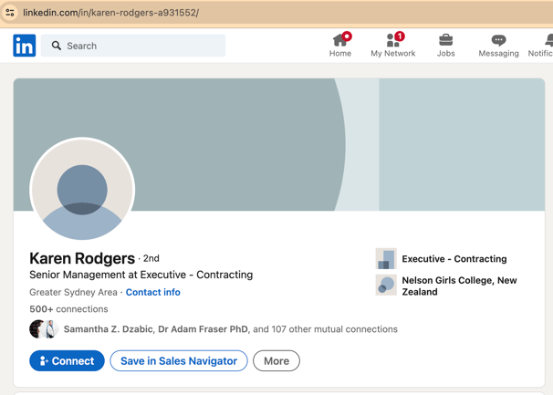 Did you know your can customise your LinkedIn URL?