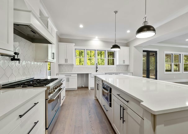 Kitchen Remodel, Kitchen Renovation, Cabinets, Kitchen Island, Backsplash, Tile, Carpentry