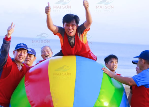 Bóng hơi team building