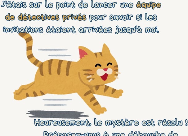 image accepter une invitation avec humour