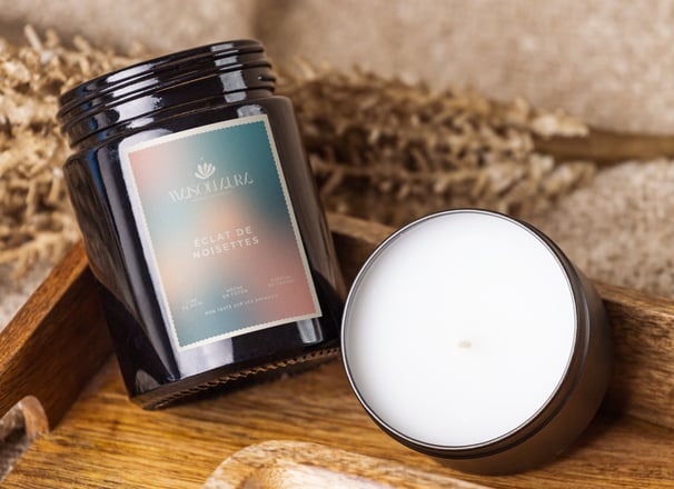 Mise en situation (mockup) pour Maison Aura