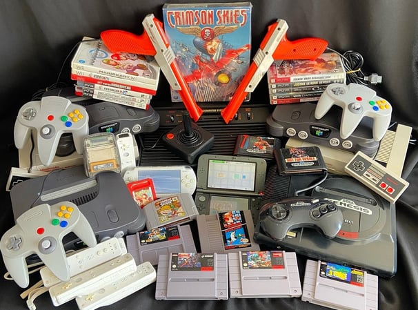 Consolas Retro de los 80;s, 90;s y 2000;s