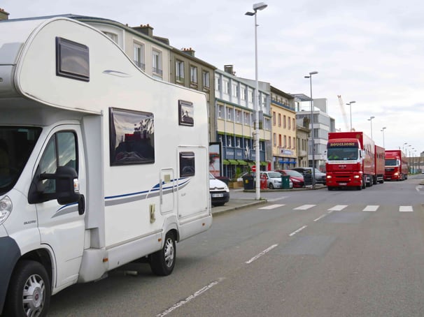 arrivée des convois Bouglione dans la Ville de Brest