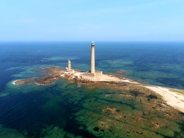 Drone Phare de Gatteville