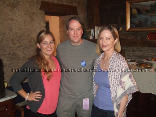 Piper, Mike Purdy and Melissa Sue Anderson at Genesee Country Museum 2014