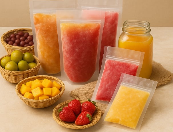 Variety of Pulp Frozen Royal Market products