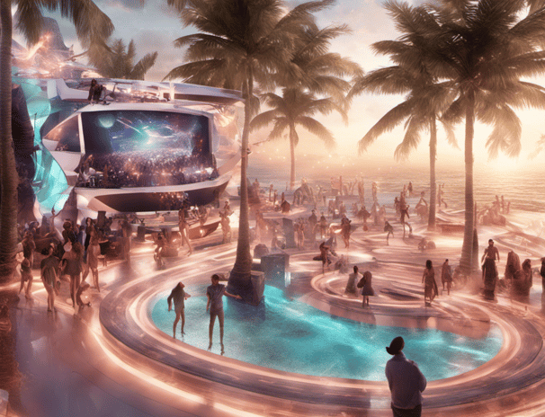 Création d'un Espace Festif Numérique Inoubliable pour Plages et Restaurants
