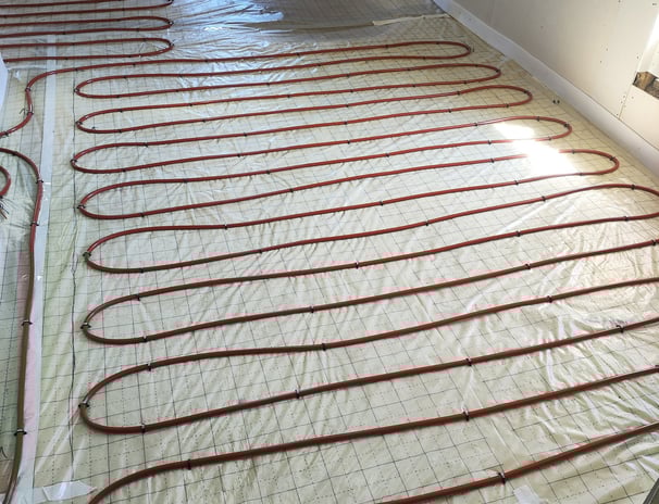 Plancher chauffant