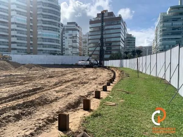 tapumes metálicos de alta qualidade