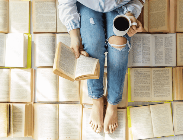 leggere libri caffè serenità libertà consapevolezza