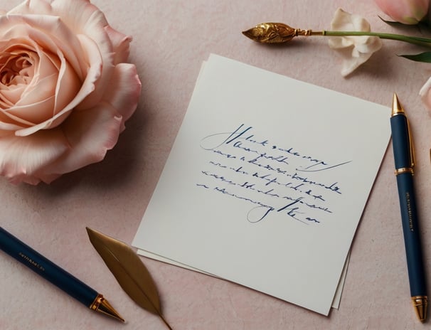 handwritten letter