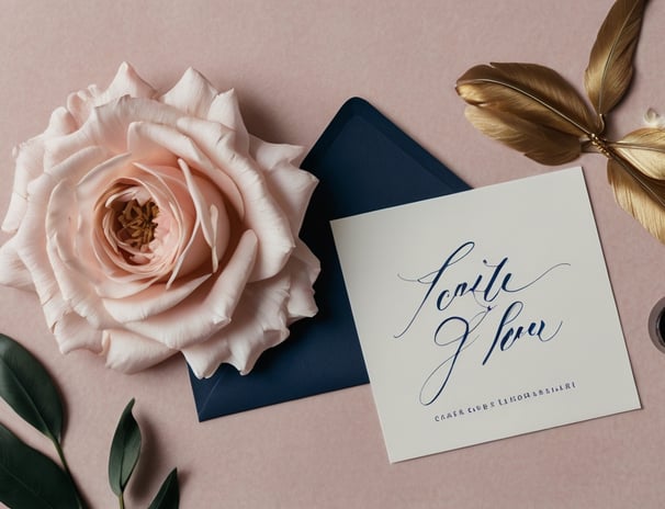 a rose flower with a card that says,'hello to you