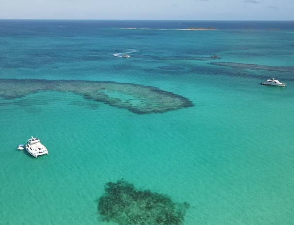 Aerial Shot of Private Island