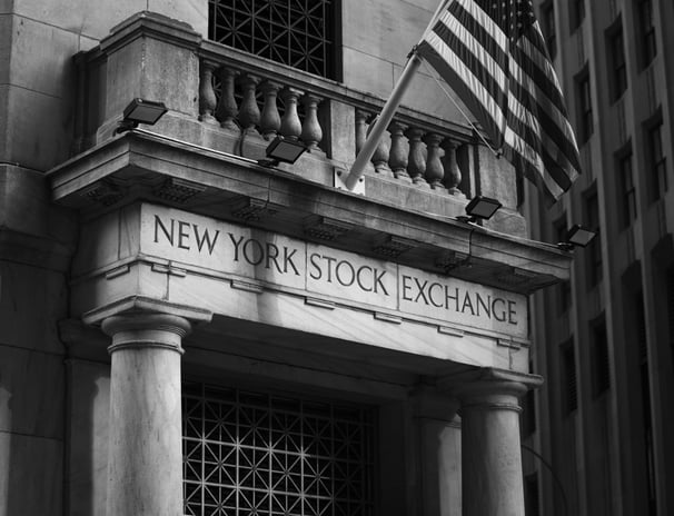 foto no predio New Yor Stock Exchange