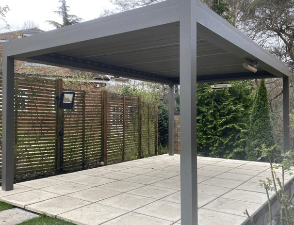 free standing pergola