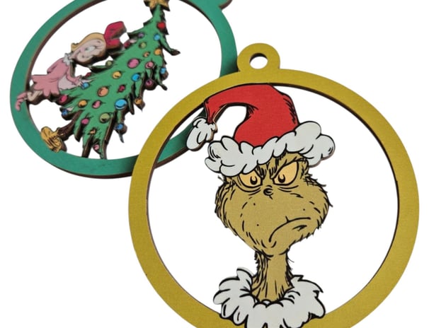 Esferas navidad tematicas Grinch