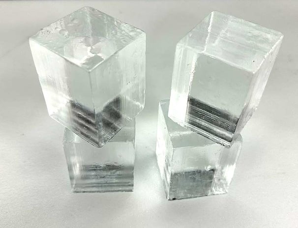 Cubo de gelo premium cristalino da Gordo Premium Ice