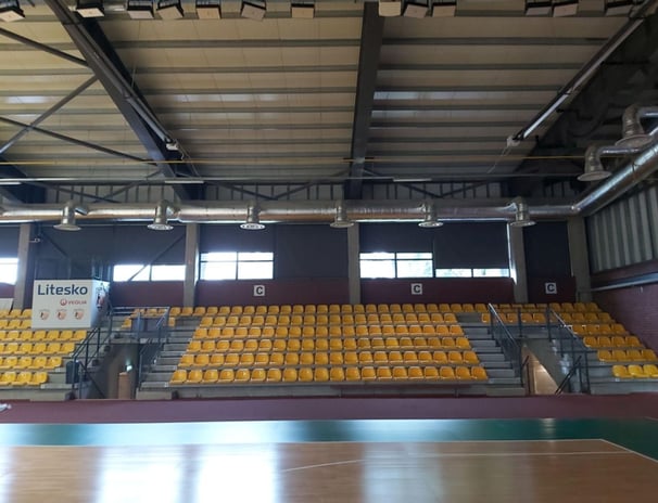 Ritininės žaliuzės sporto salei