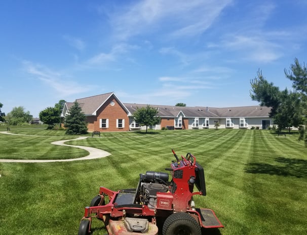 retirement community mowing