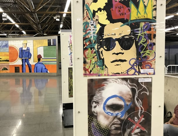 Encante-se com a exposição "Se Liga no Traço" de Sérgio Astral. Suas obras Pop Art 