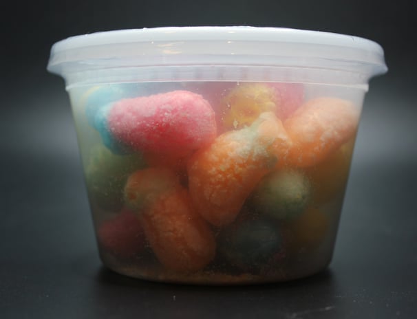 Meteoritez aka Freeze Dried Trolli Sour Brite Worms
