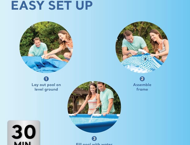 Piscine Intex Metal Frame