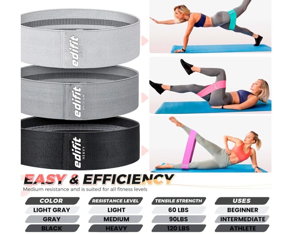 Sport / Bandes de Musculation Antidérapantes