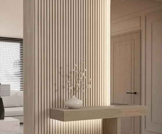 panneau 3D cannelé droit Linea